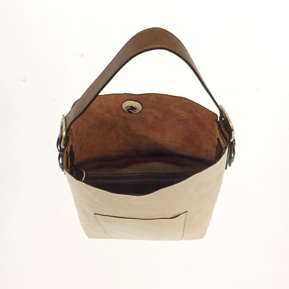 Joy Susan Classic HOBO Handbag Ivory - Picture 3 of 12